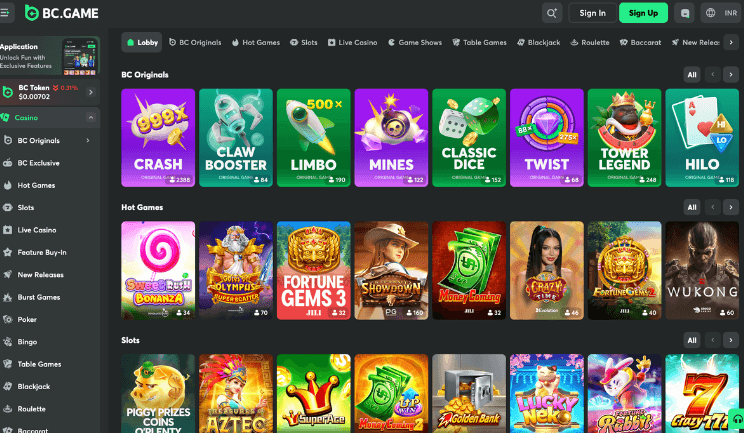 Bc game casino