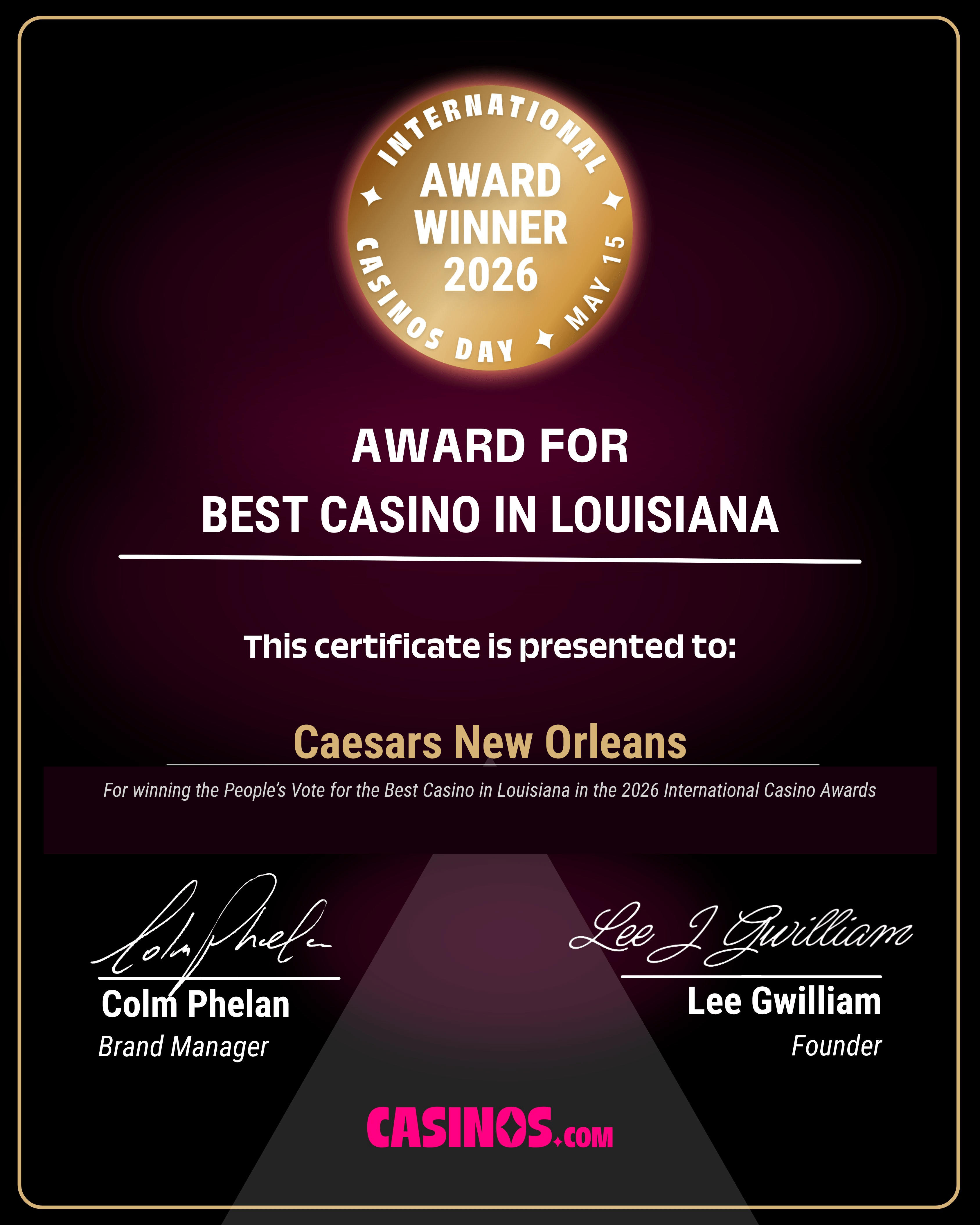 Best Casino in Louisiana Caesars New Orleans