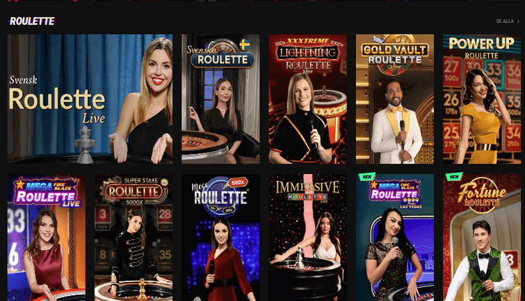 Skærmbillede af et livespilsbord med en dealer på betinia's platform