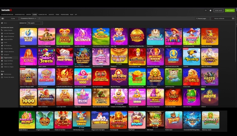 Betsafe Casino gry online