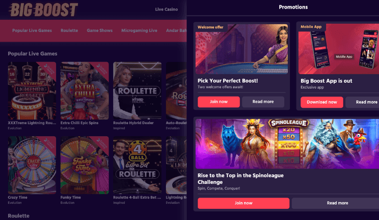 Big casino app