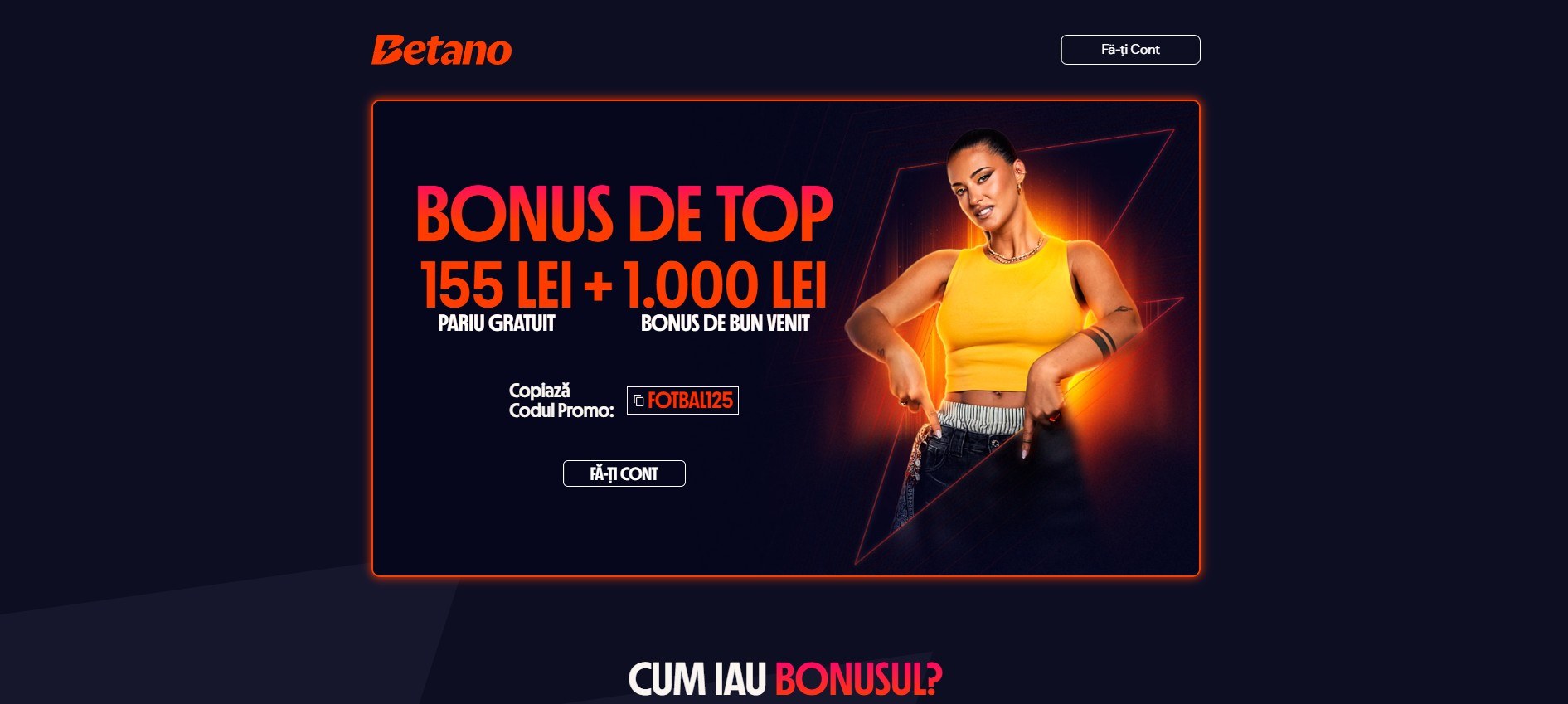 Diagramă ilustrativă a calculelor pentru bonusurile de bun venit pe Betano