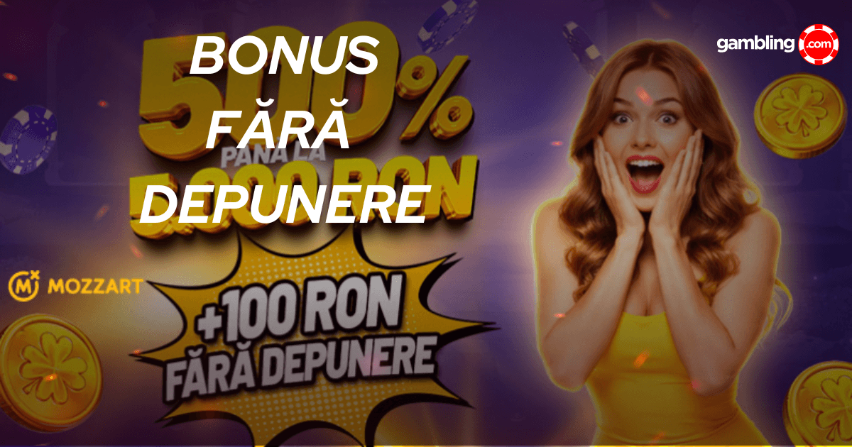 bonus fara depunere 100 ron mozzart bet