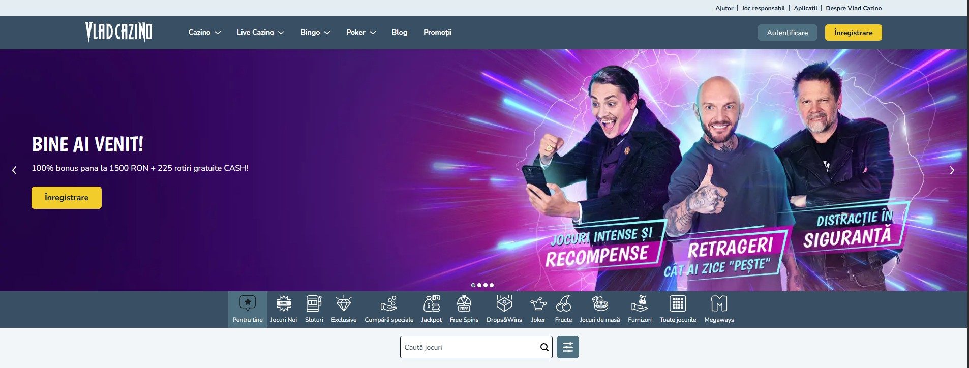 Vlad Cazino Welkom Bonus