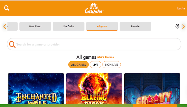 Casimba login-guide: Slik logger du inn og spiller 1 Casimba login