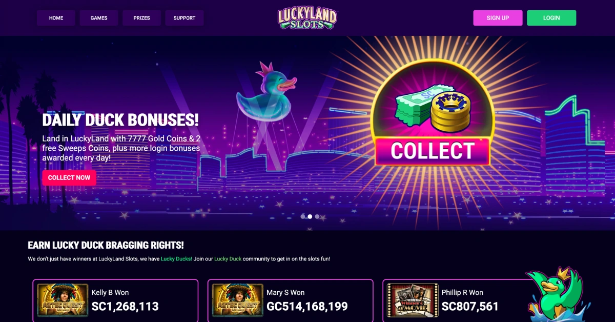 Top 5 Social Casinos Like LuckyLand Slots