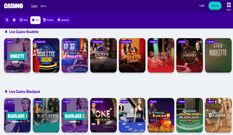 Casumo casino online