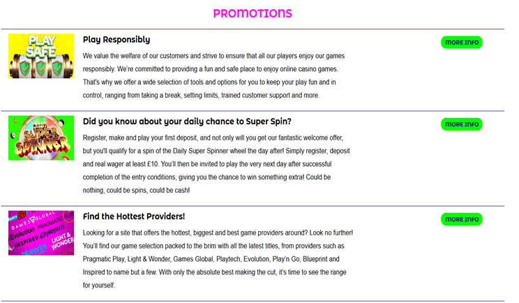 Casushi Promotional Offers