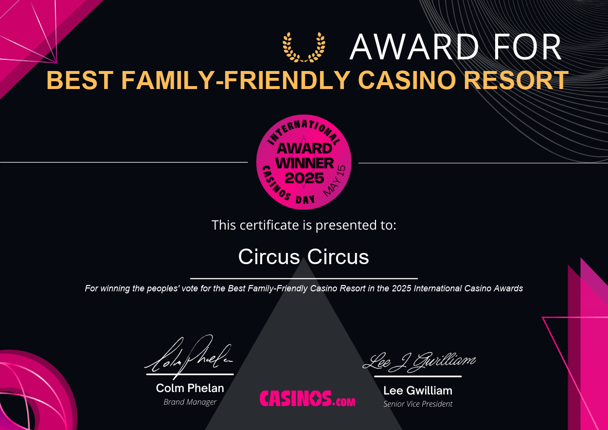Circus Circus award