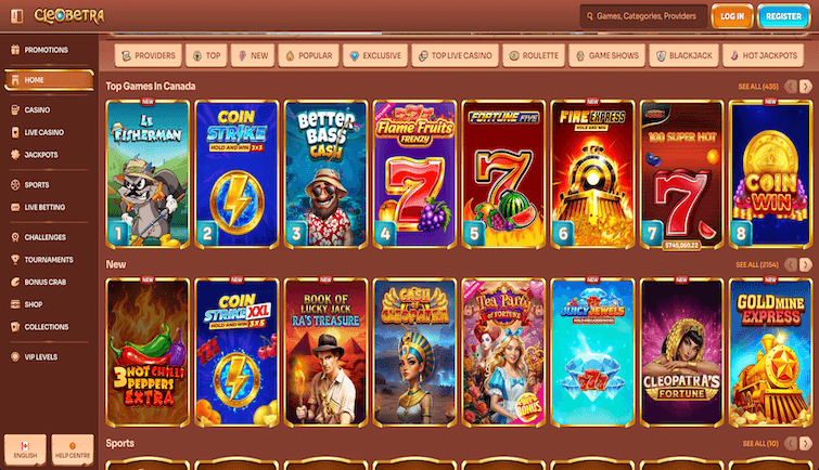 Review: CleoBetra Casino Bonus‚ Login & Official Info for Canadian Players