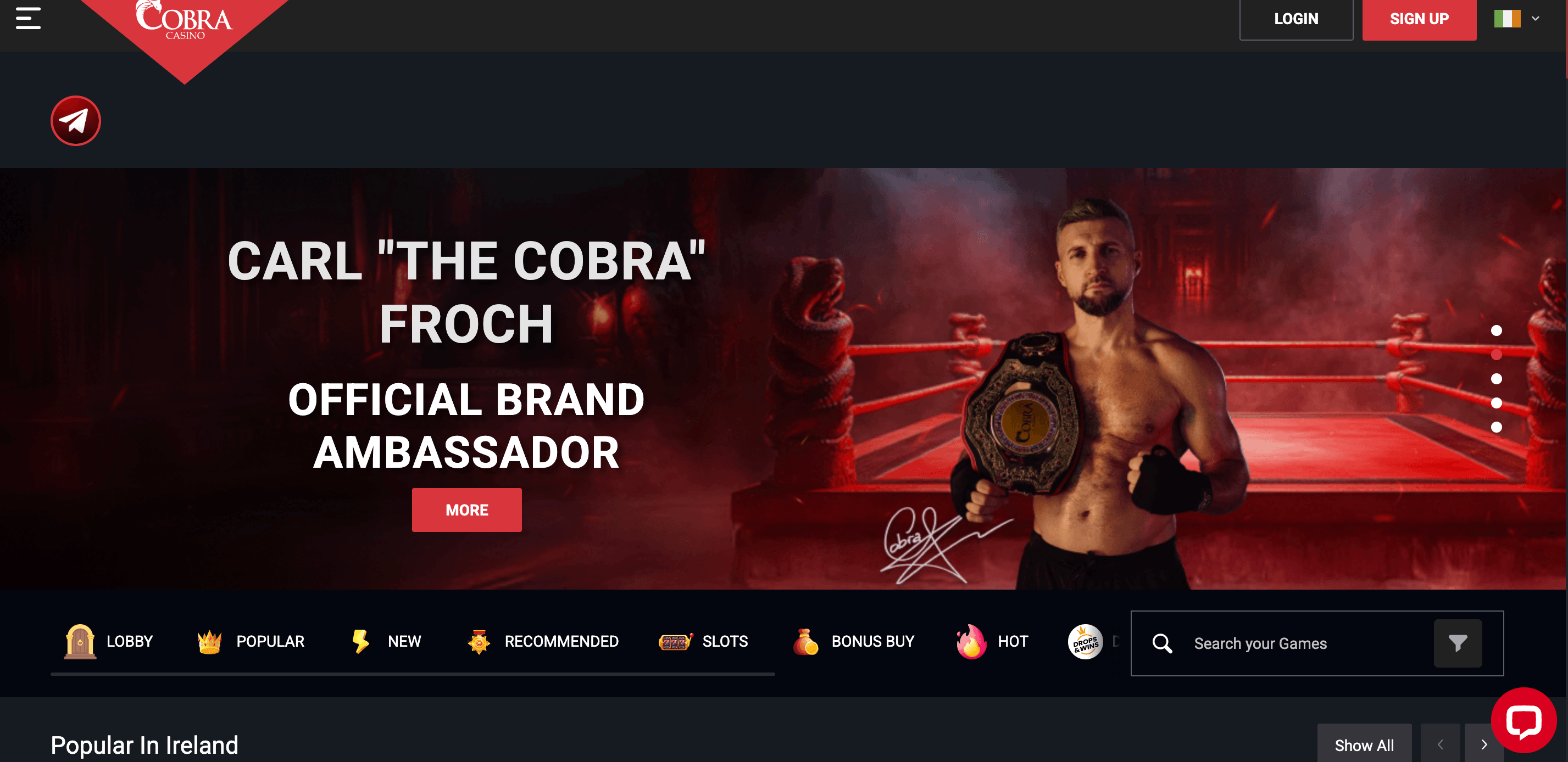 Cobra Casino Review - Expert & User Ratings (2026)