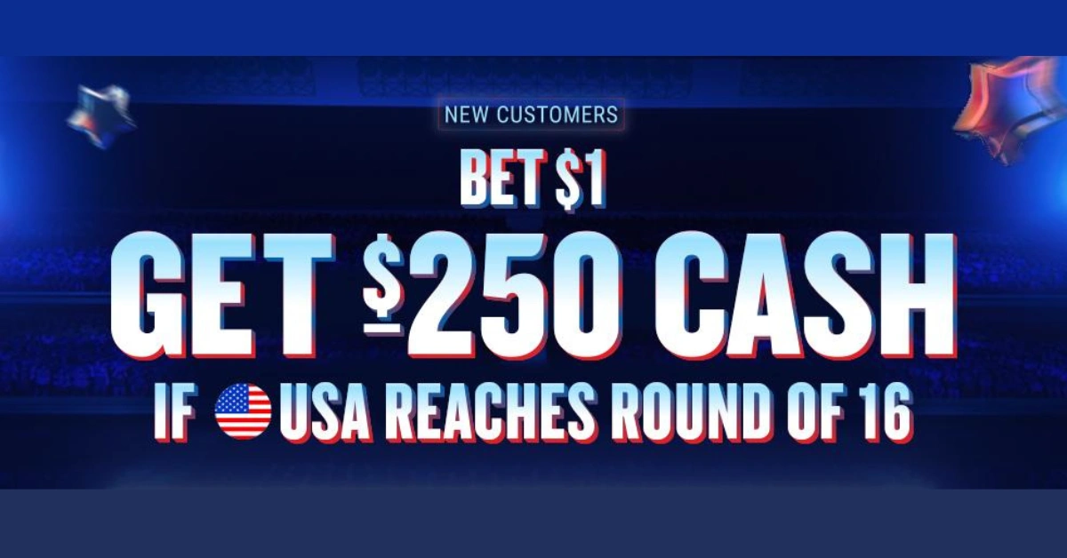 FanDuel World Cup Offer: Bet $1, Get $250 if Team USA Advances to the Last 16