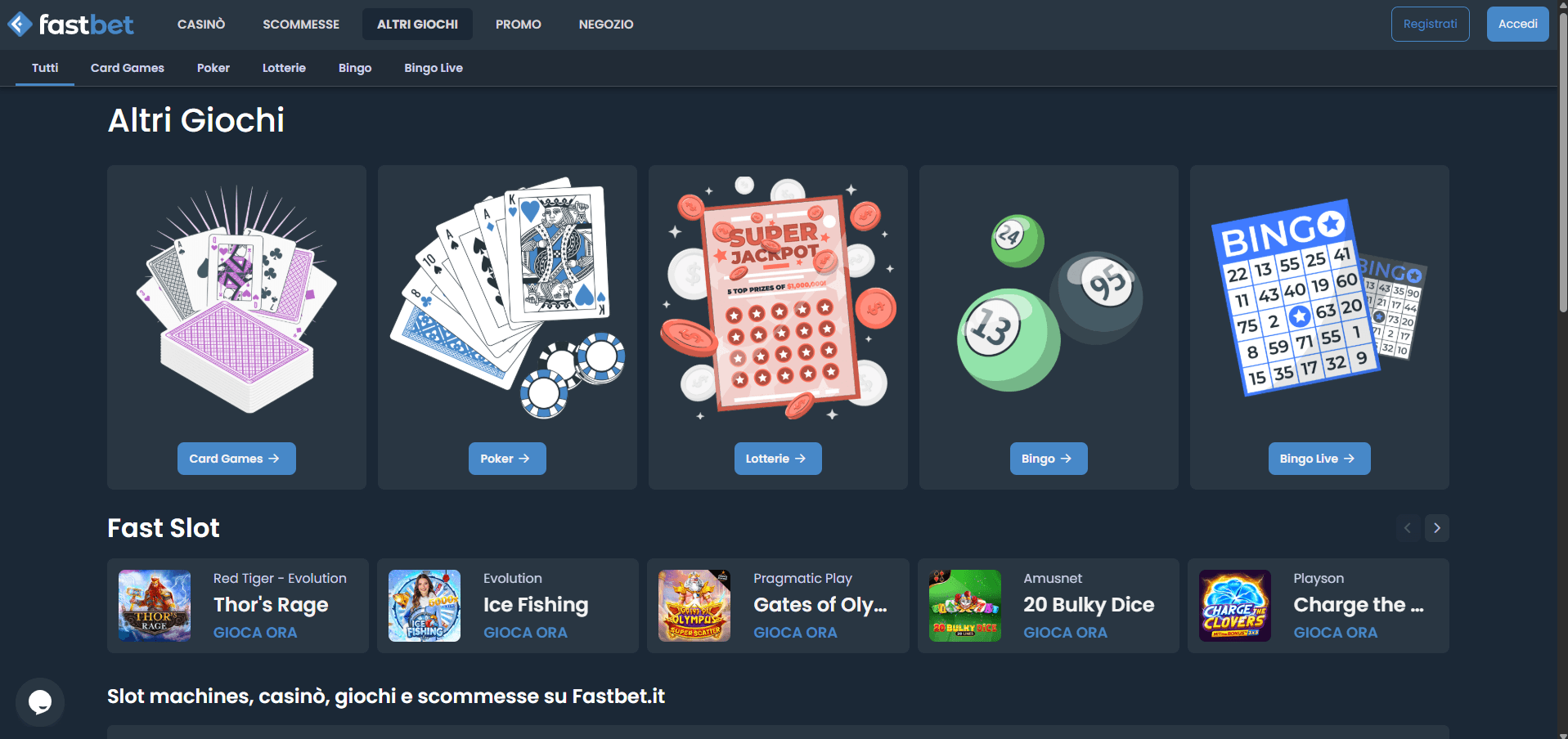 Fastbet Slot