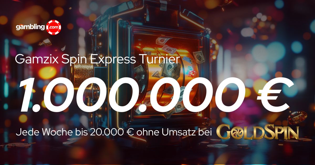 Gamzix Spin Express 2026: Das Jahresturnier bei GoldSpin
