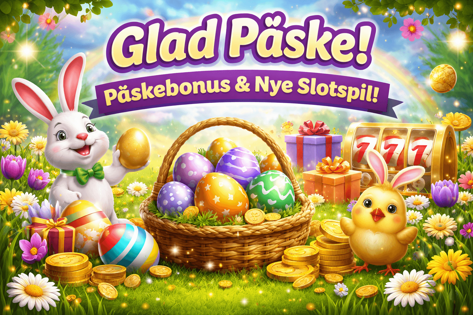 Populære påskeslots blandt online casinospillere