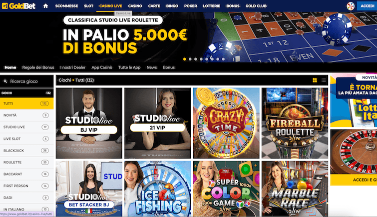 GoldBet Casinò