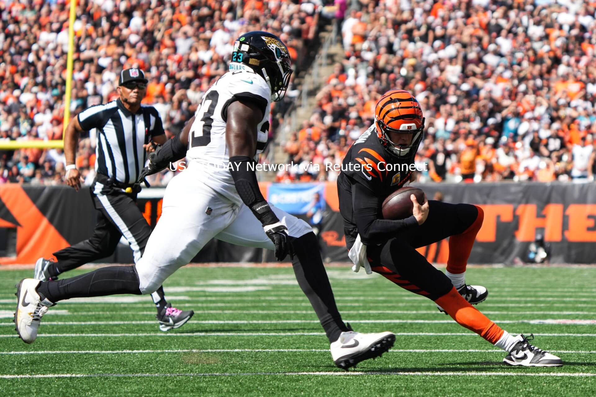 Bengals Fall to Jaguars 22-17 at Paycor Stadium