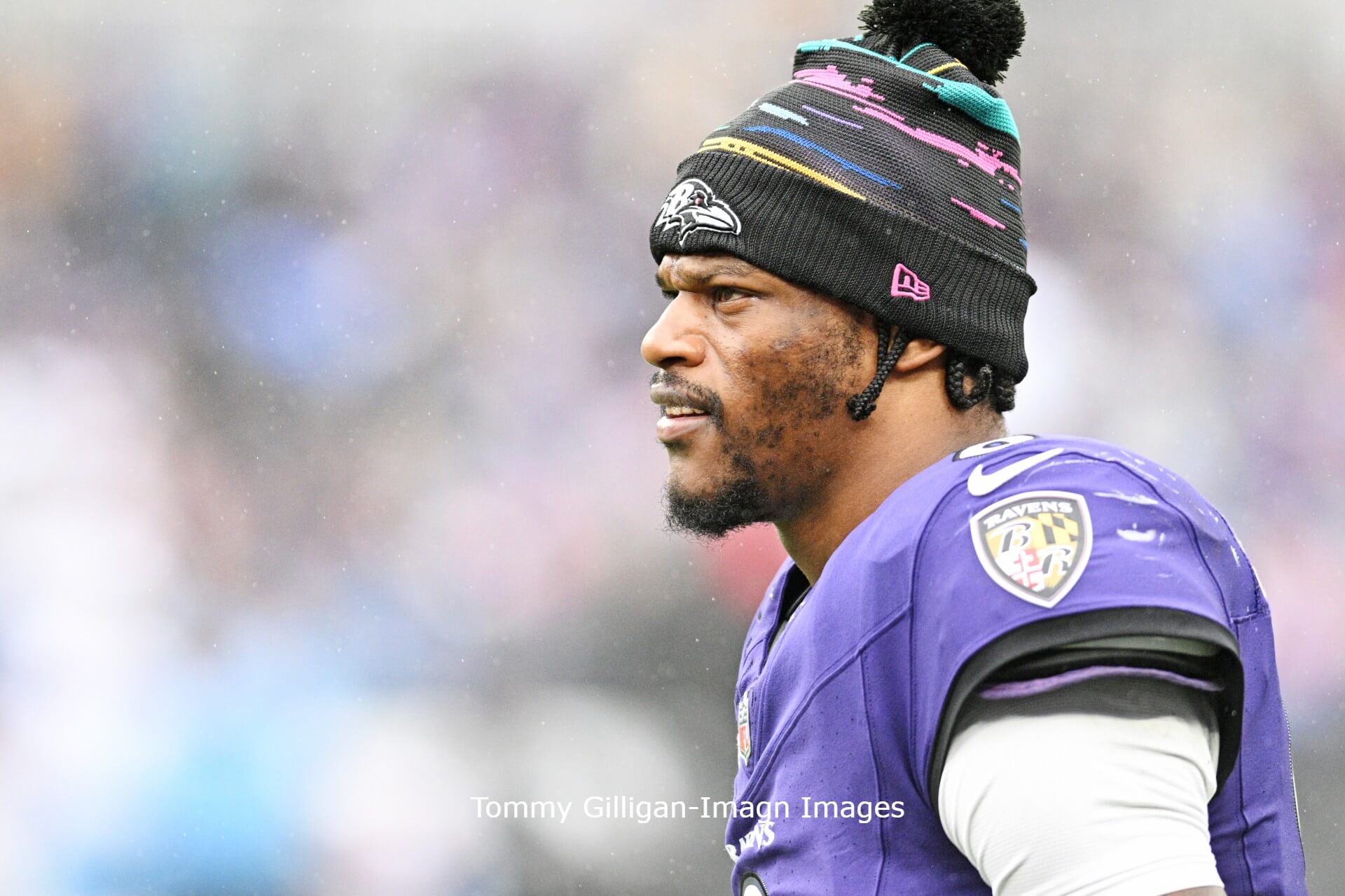 Lamar Jackson Out Against Falcons as Ravens Turn to Huntley