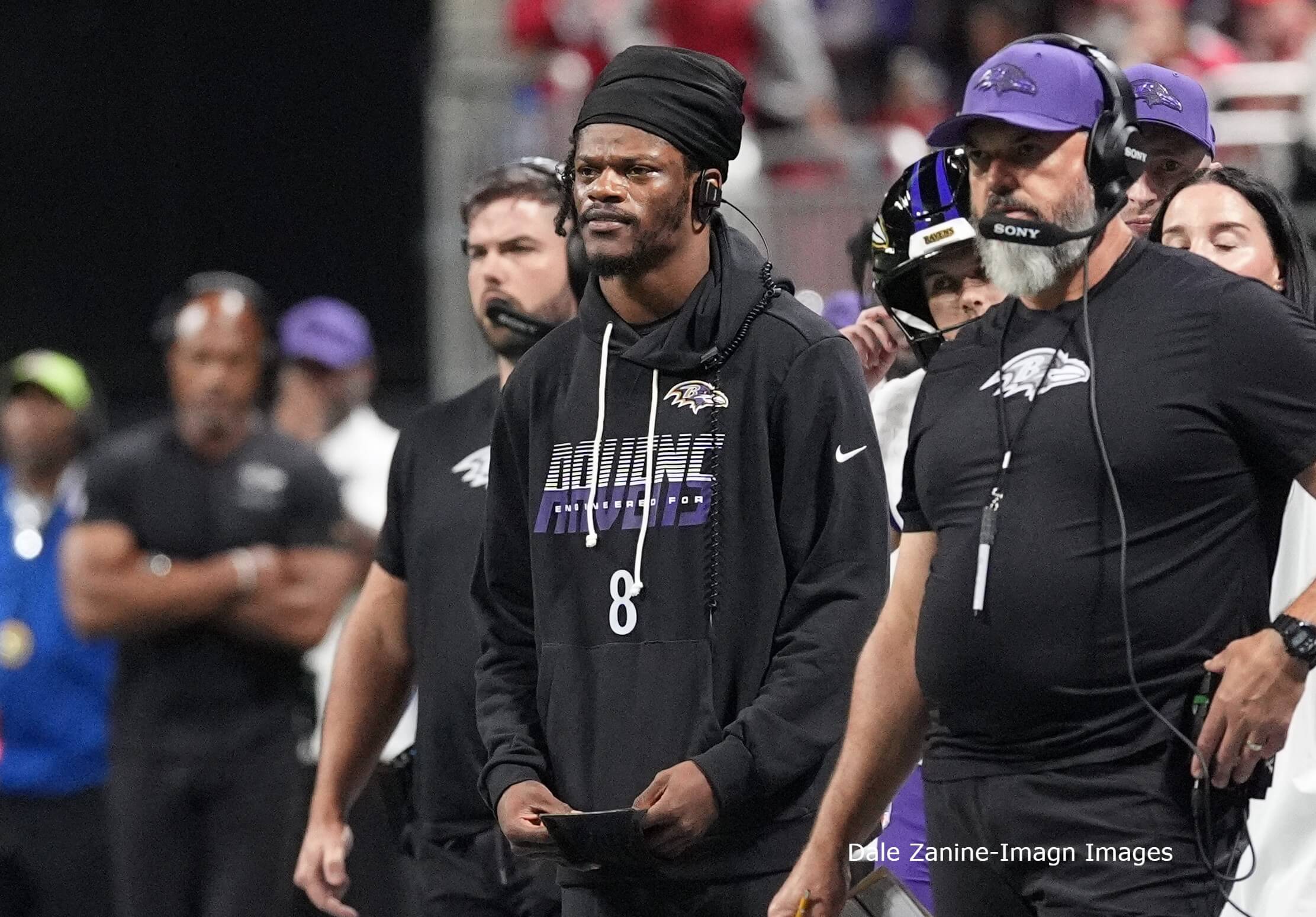 Lamar Jackson Ruled Out for Game vs. Browns