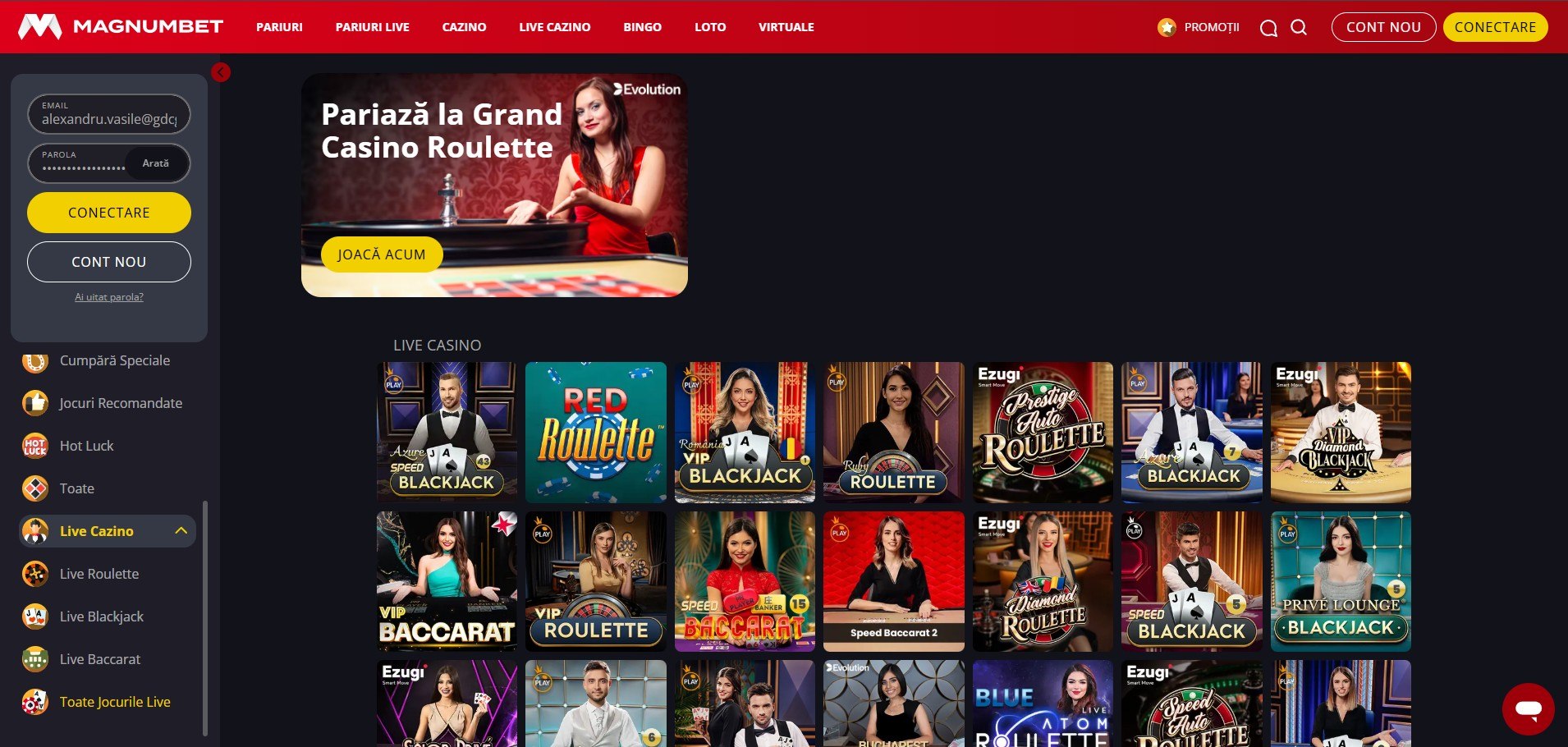 Magnum bet rotiri gratuite