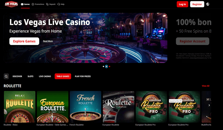 Vegas.hu online casino