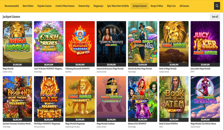 Lucky Spins jackpot slots