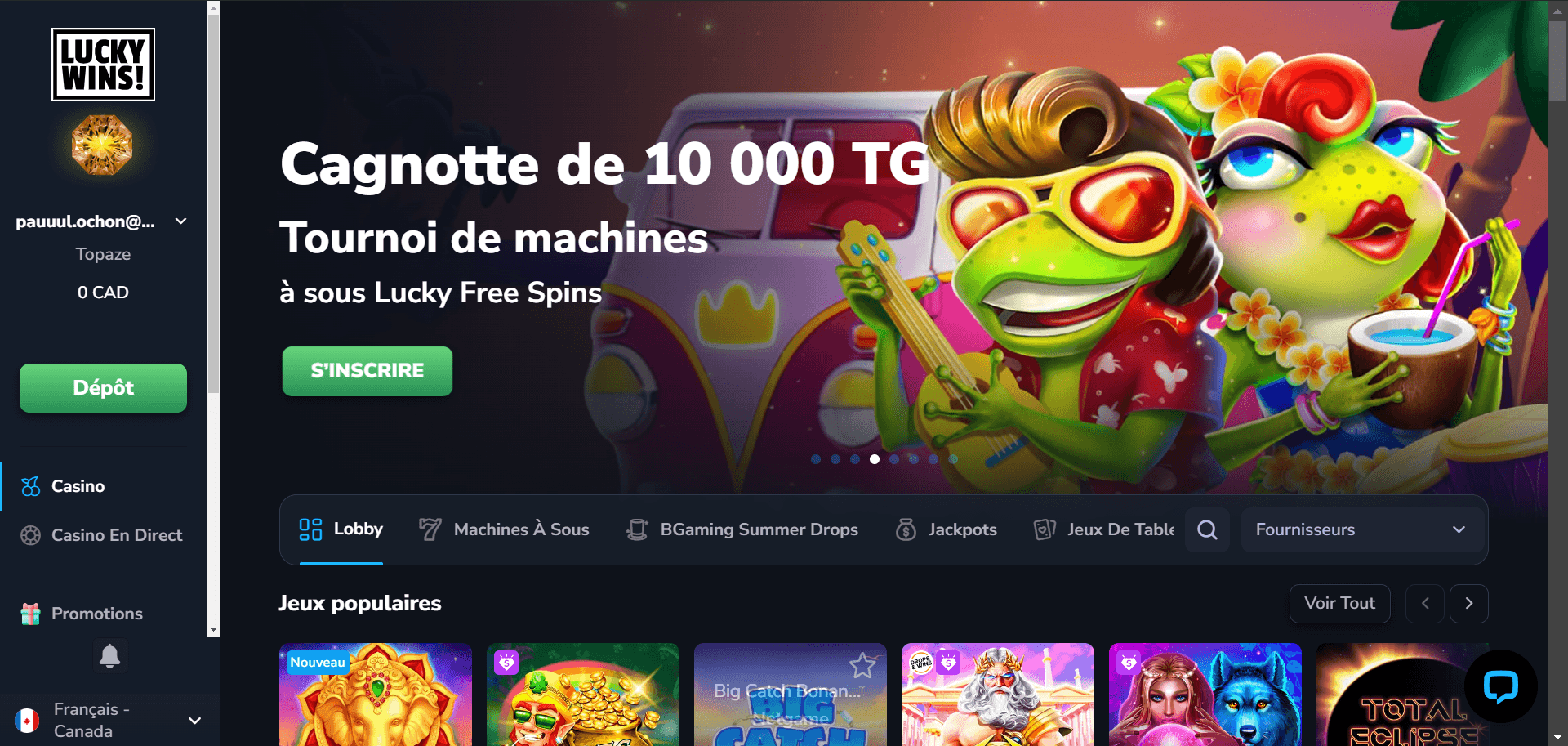 Revue de The All Wins France : Casino en ligne pour joueurs français