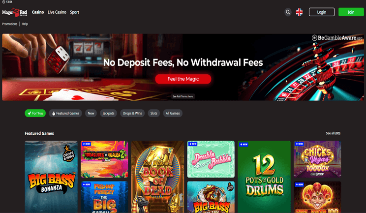 Exploring the Magic Red Casino Bonus: A Review for Canadian Players