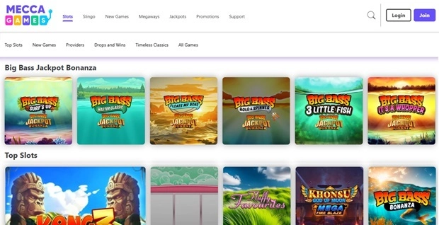 Mecca Games UK Casino