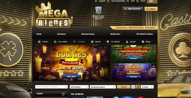 Mega Riches Online Casino