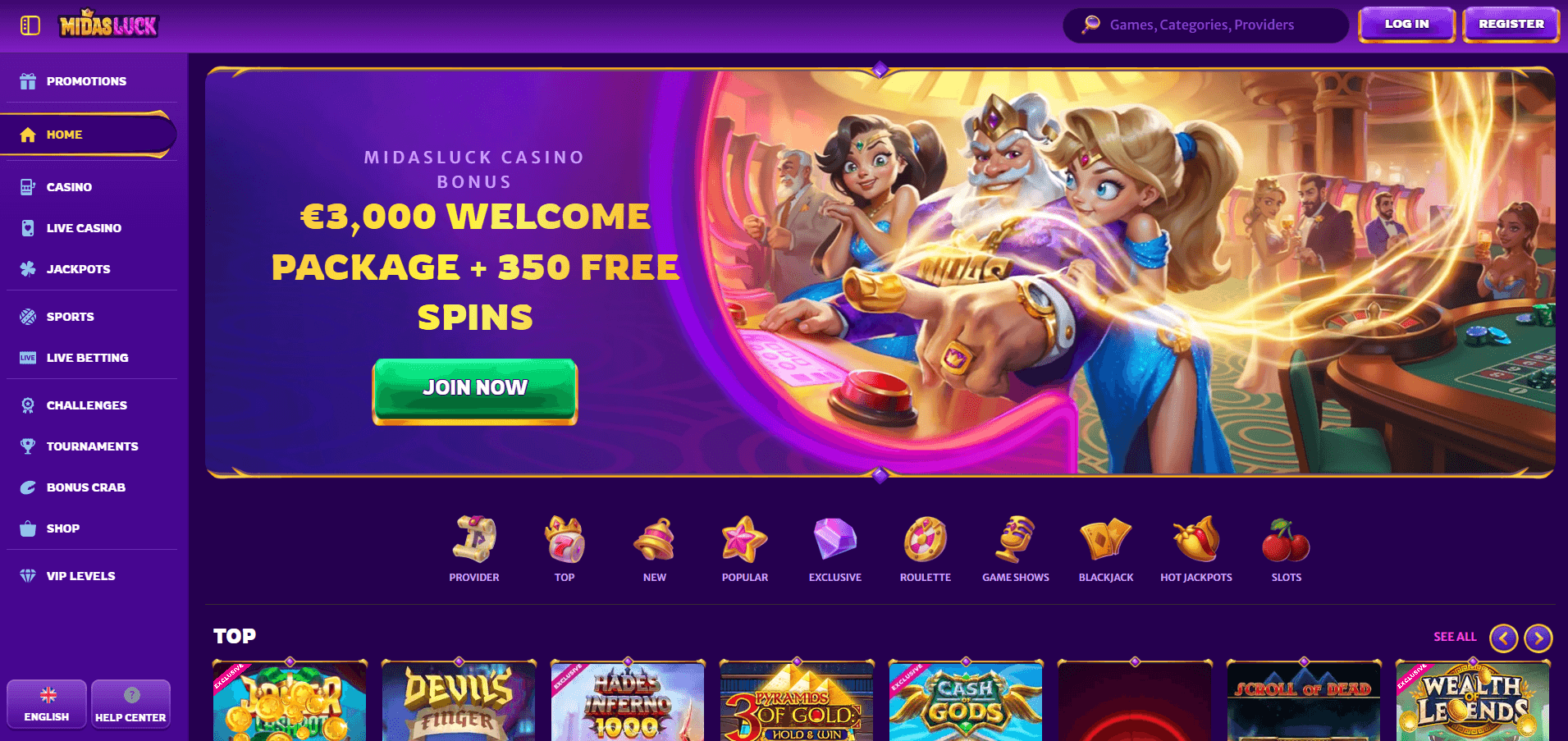 Casino midas bonus