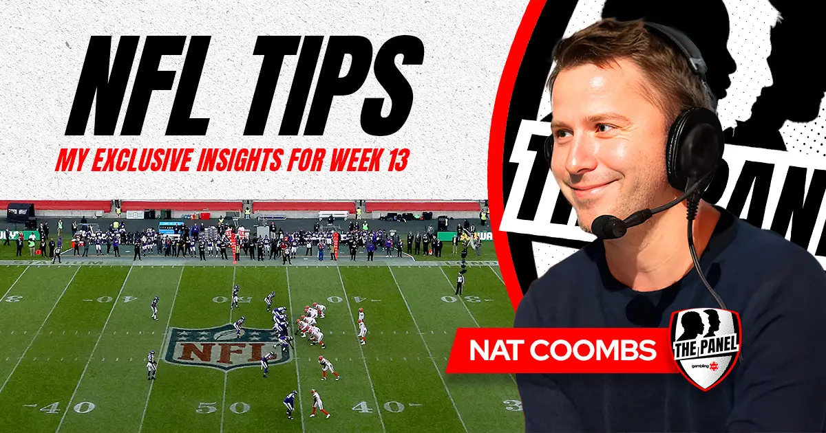 Nat Coombs&#039; NFL Week 13 Tips Including Texans @ Colts