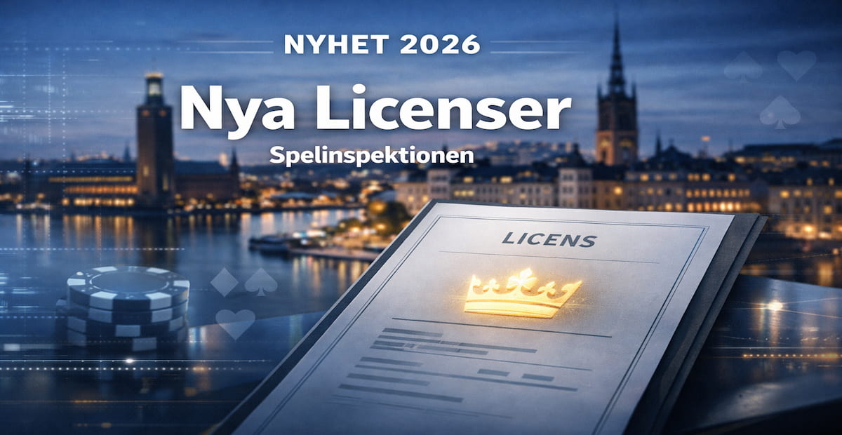 Nio nya licensansökningar hos Spelinspektionen – fler casinon på väg till Sverige