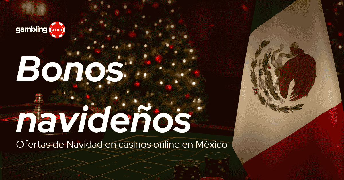Bonos navideños para casinos online en México