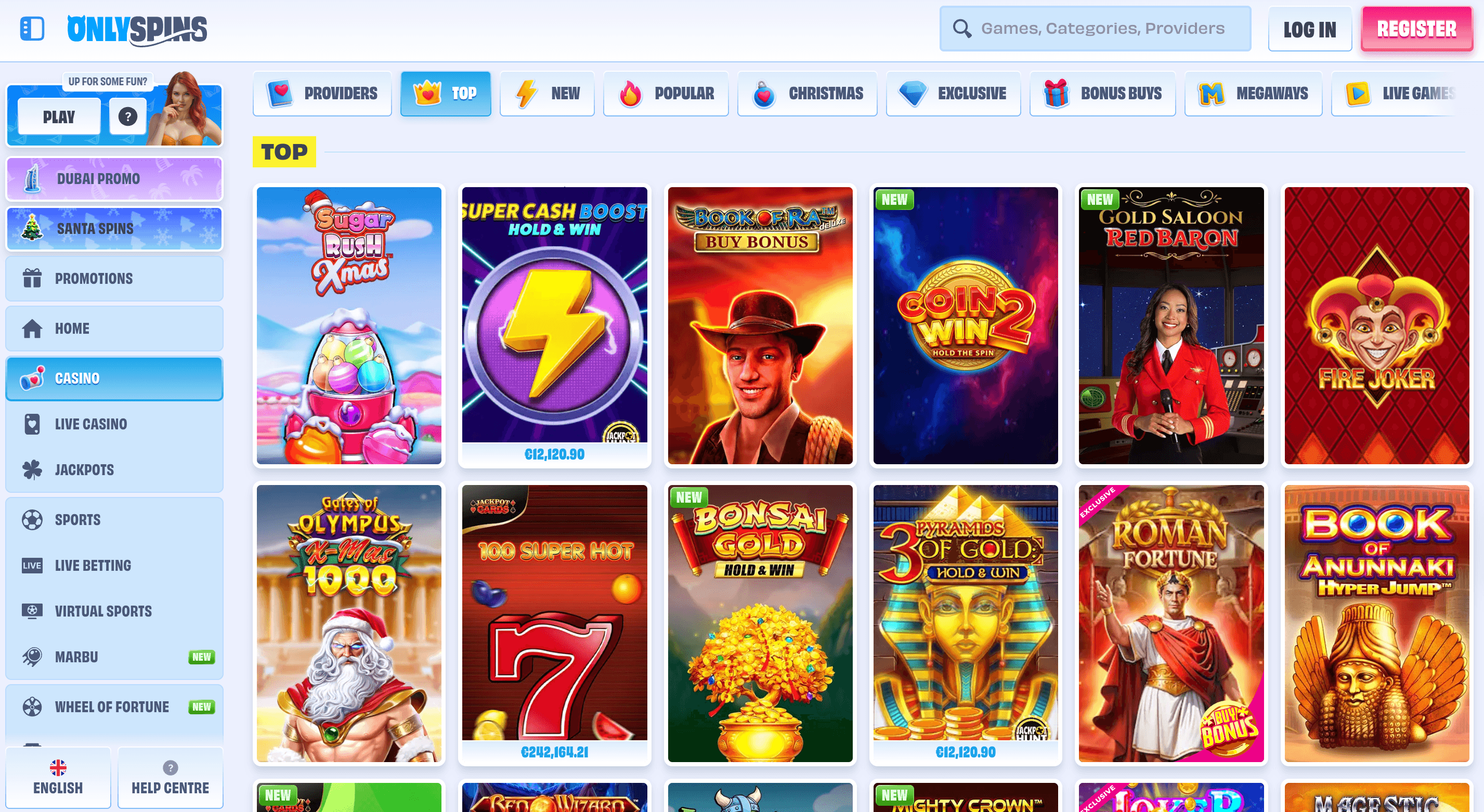 Only Spins Casino Review for Canadian Players
