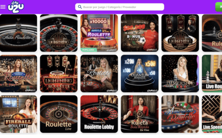 Playuzu Casino Online En Vivo México