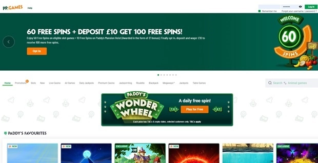 Paddy Power Games Casino
