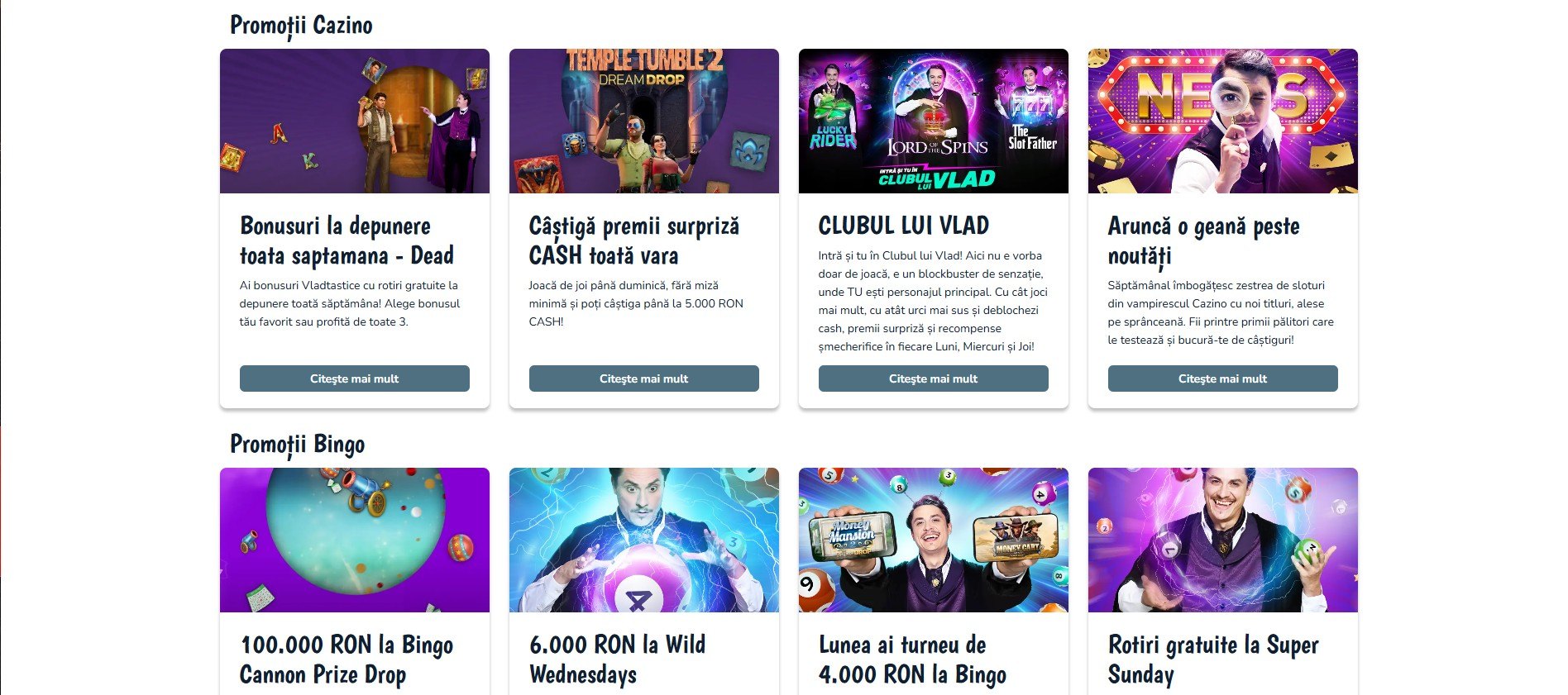 Promotionele afbeelding van Vlad Cazino bonussen en bingo