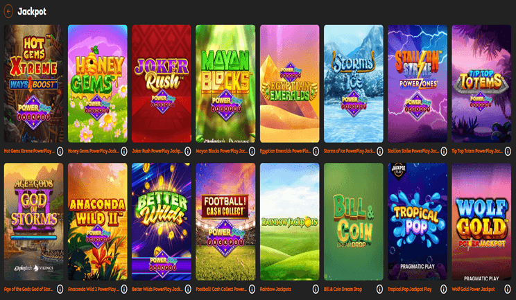 QuinnBet Casino Jackpots