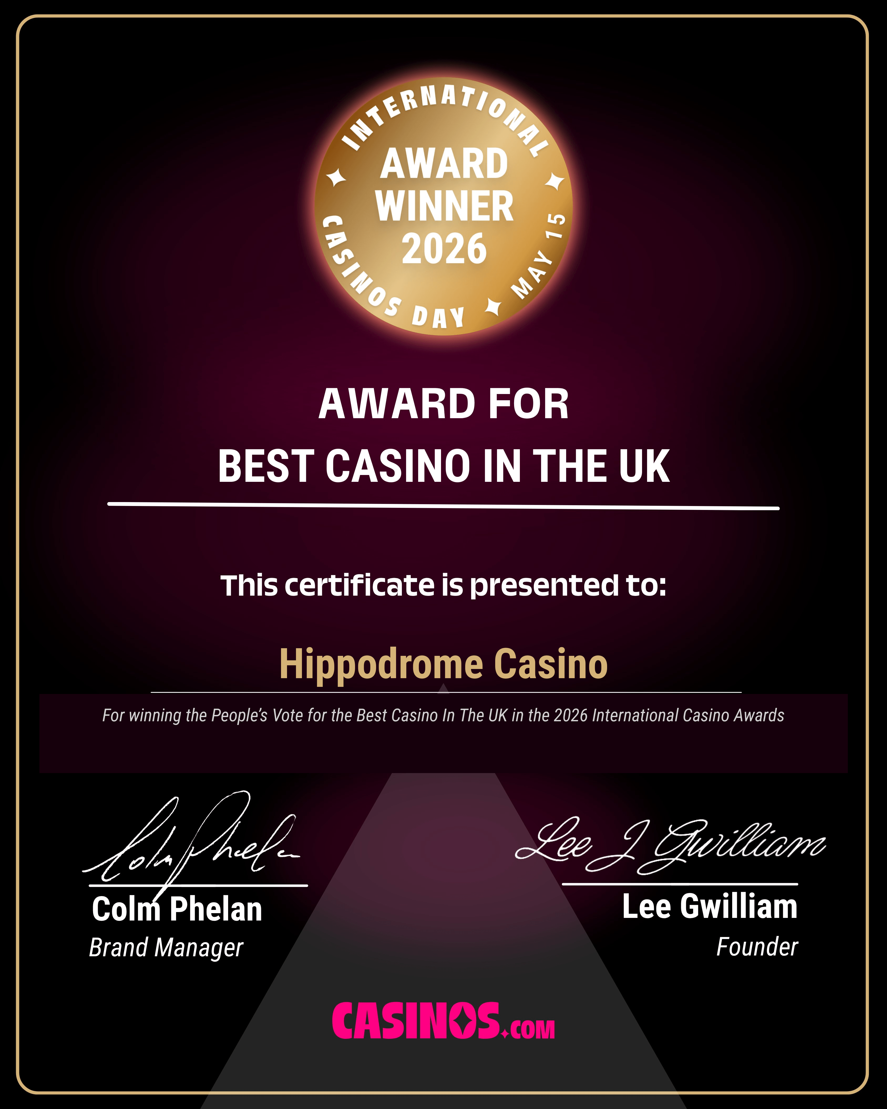 Best Casino In The UK Hippodrome Casino