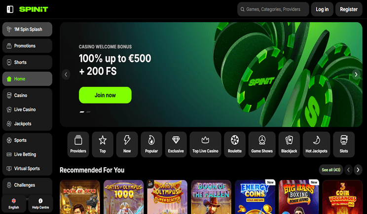 Spinit Casino Review for Australian Players