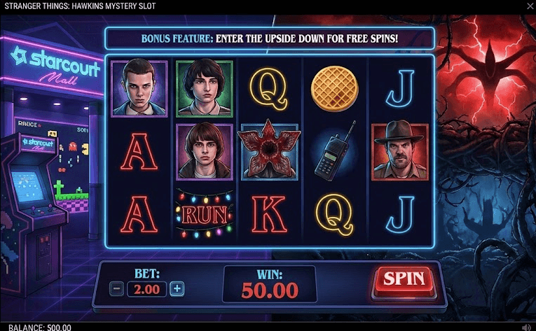 Ce pacanele sa joci daca iti place Stranger Things