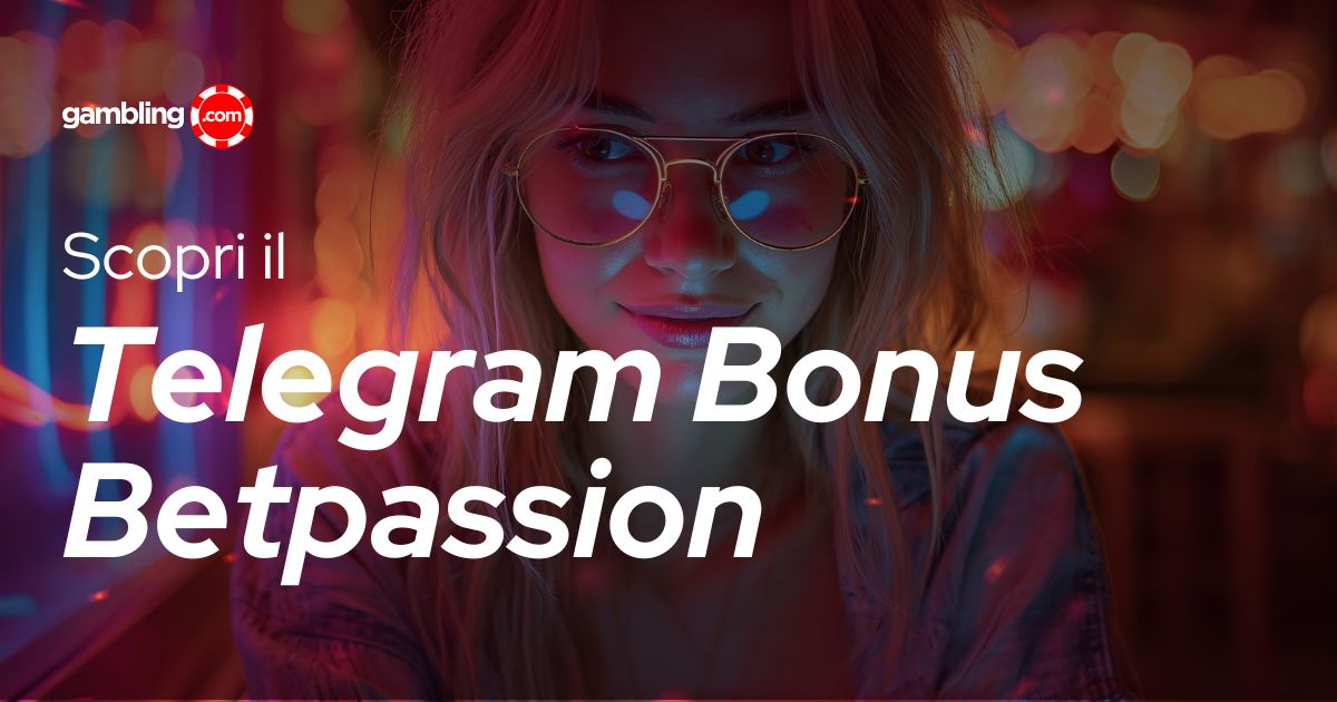 Telegram Bonus Time su Betpassion