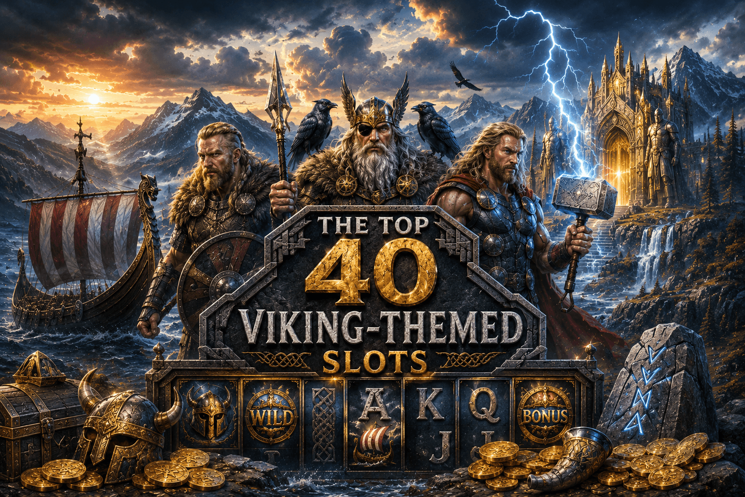 Top 40 Viking-Themed Slot Games for UK Players