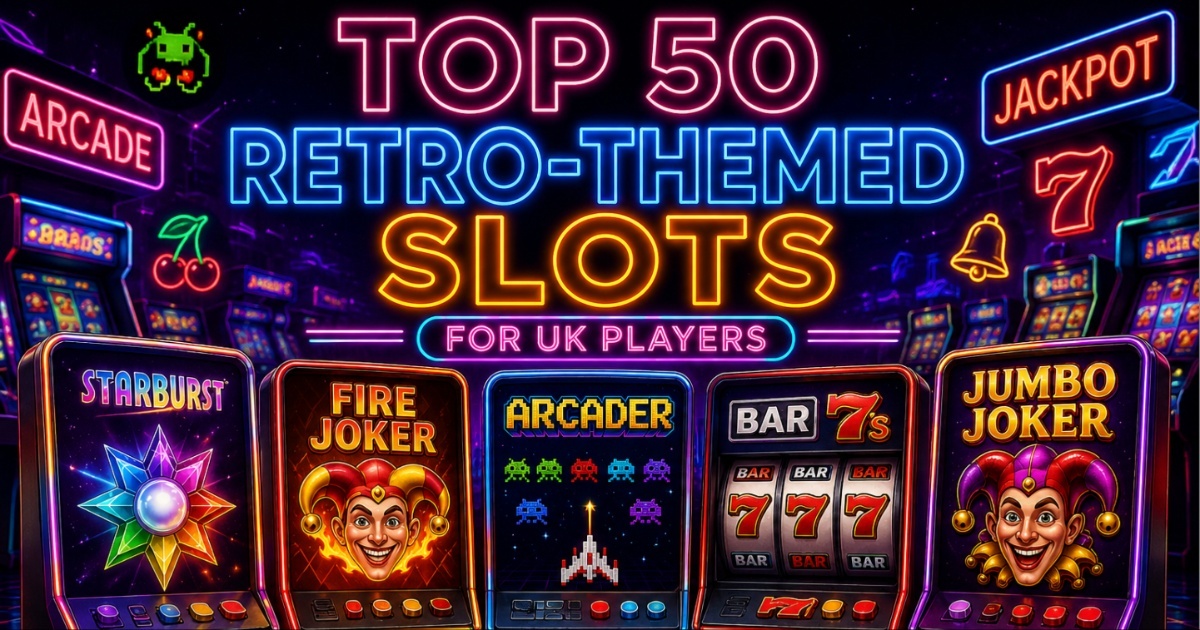 Top 50 Retro-Themed Slots for UK Players