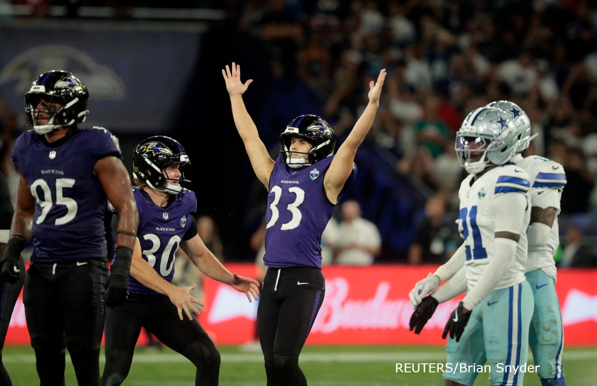 Ravens Stun Cowboys in Wild Battle in Rio