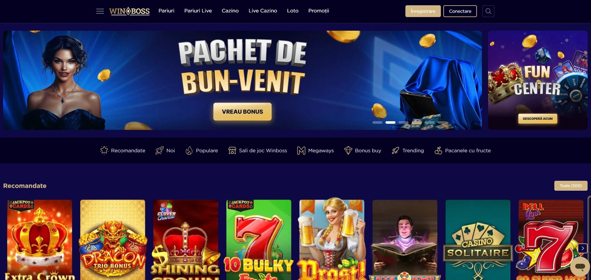 Winboss online casino